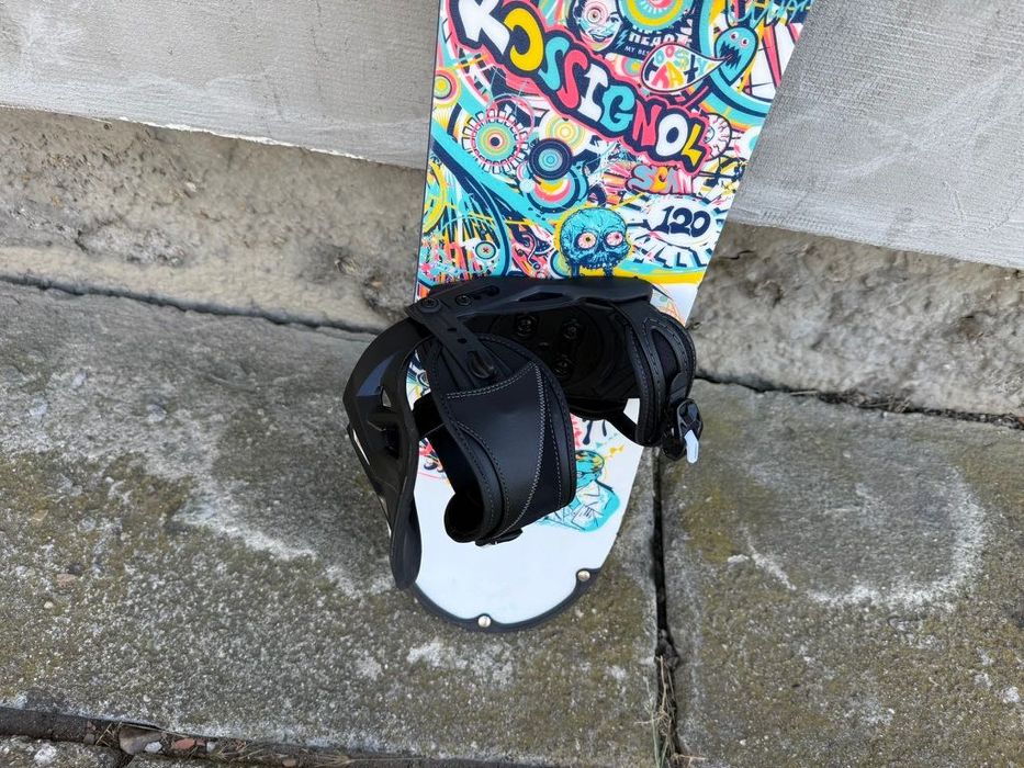 Placa snowboard Rossignol Scan 120cm cu legături NOI Head PJR