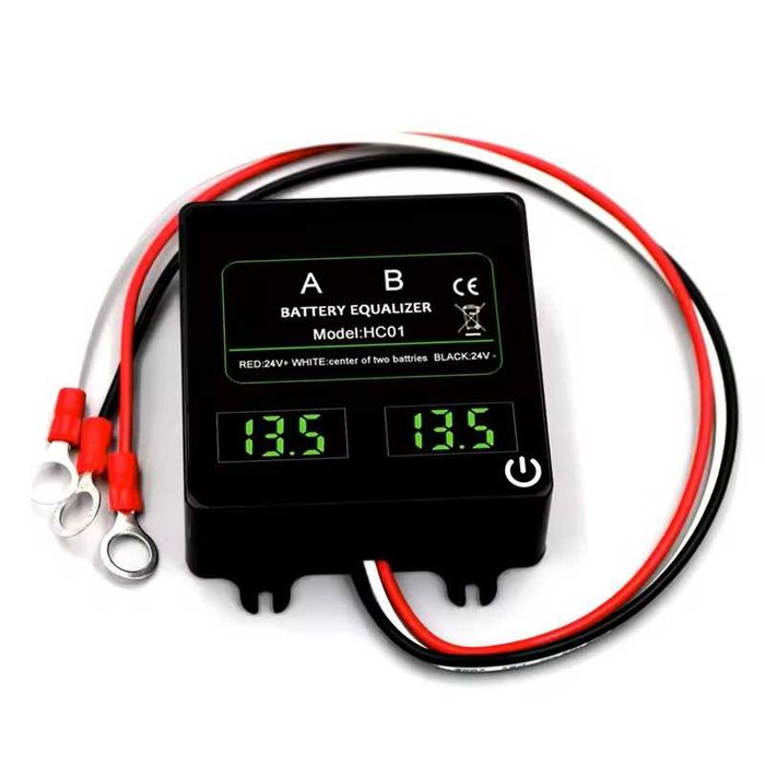 Egalizator Baterii 24V  HC01-SW cu Afisaj  si Comutator Tactil