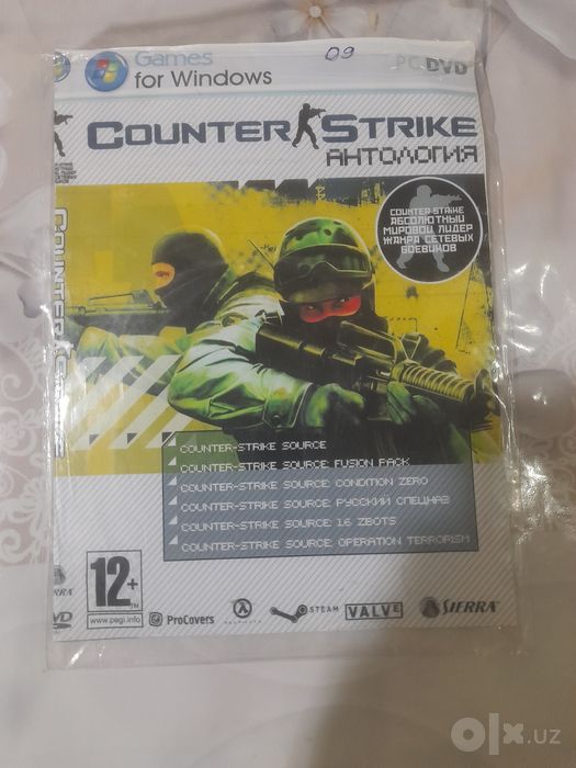 Counter strike dvd disk antalogiya
