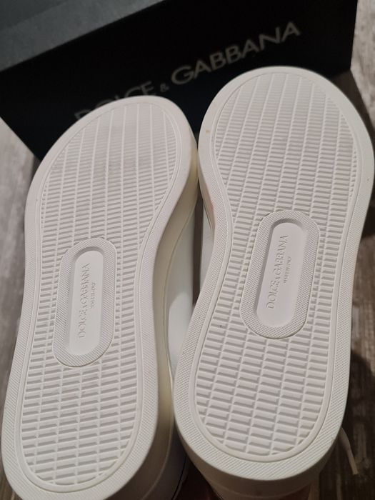 Sneakersi Dolce & Gabbana NOI Originali,Piele,marime 43! Cadoul Ideal
