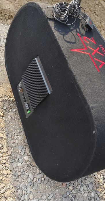 Сабвуфер Урал Хуракан 2х12 с регуляторам