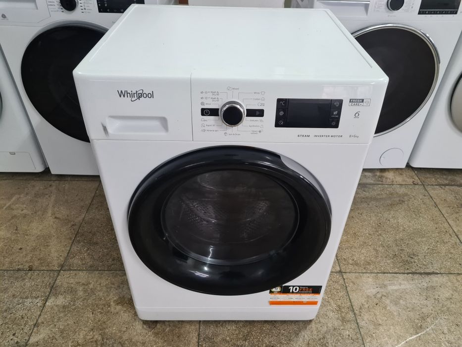 Masină de Spălat cu Uscător 8/6 Whirpool