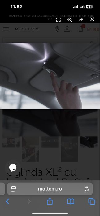 Oglinda BE SAFE XL2 cu lumina led