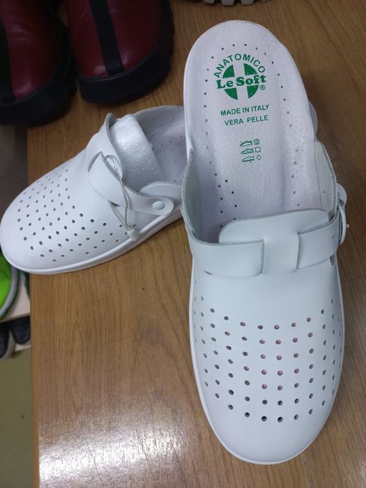 Кожаная обувь из  Италии