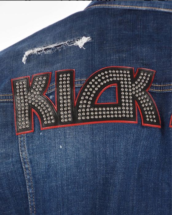 Dsquared2-Distressed Denim Dan Jacket