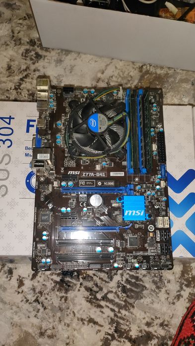 Komplekt Msi Z77 core i5 16gb