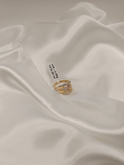 Inel dama, Aur 14K, 4,05 gr