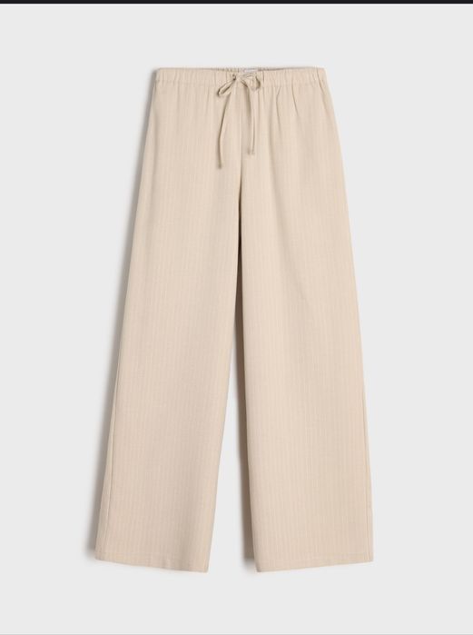 Бежов дамски панталон