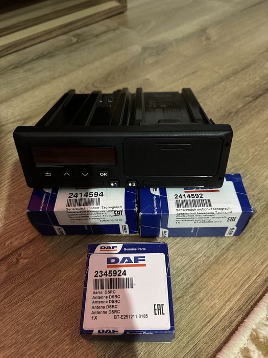 Tahogram smart g2v2 Daf + impulsor + antena DSRC gps
