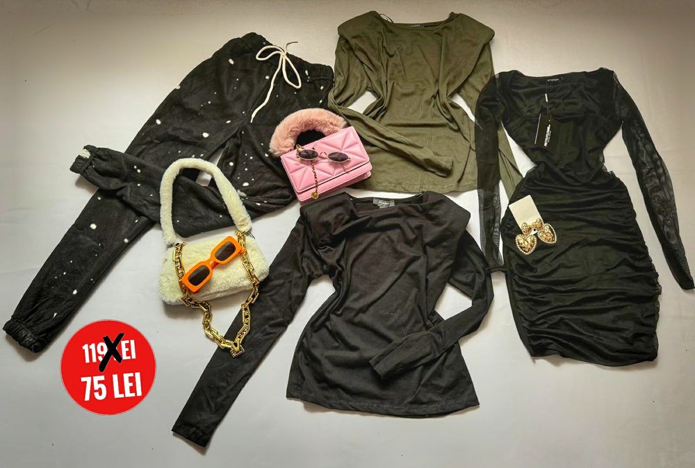 Set de 4 haine la doar 75 de lei