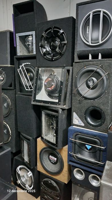 Subwoofere auto JL Audio,  Magnat,Crunch,Axton