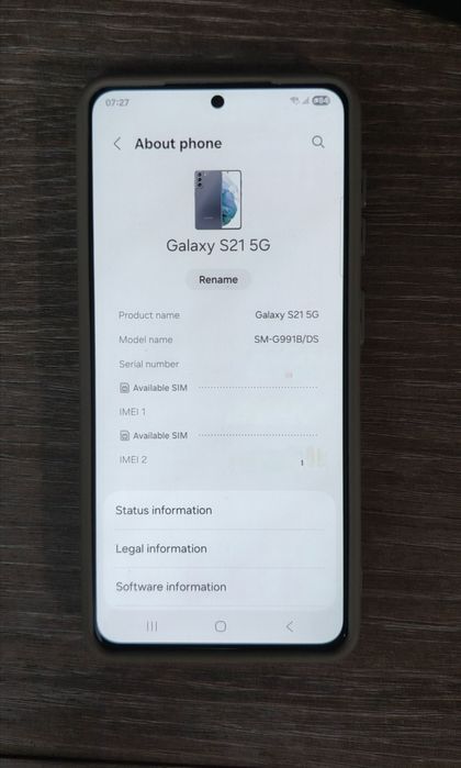 Baterie și alte componente pentru Samsung S21 - 5G originală