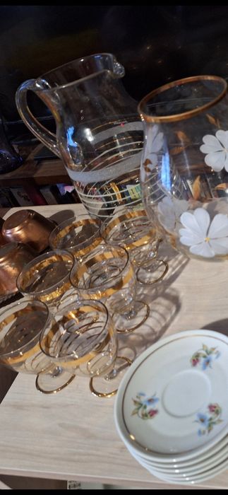 Комплект от финно стъкло