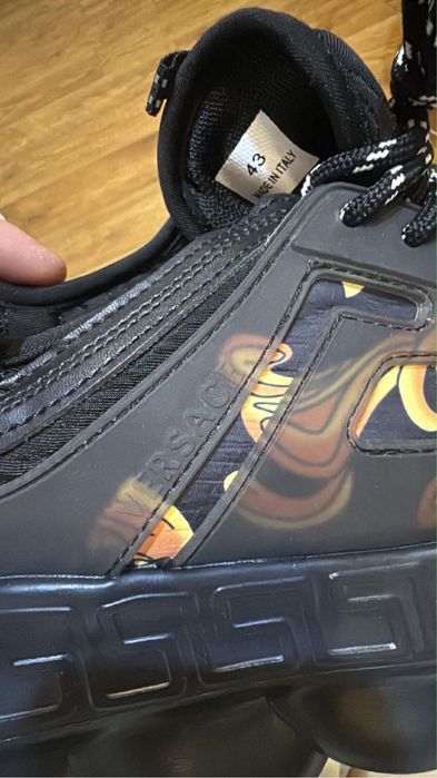 Versace chain reaction negru/gold