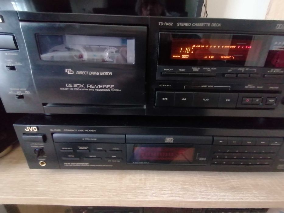 Quick reverse JVC Td R 452 Direct drive