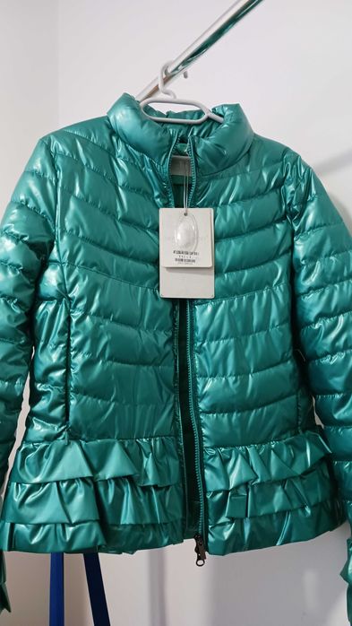 Дамско яке в зелено