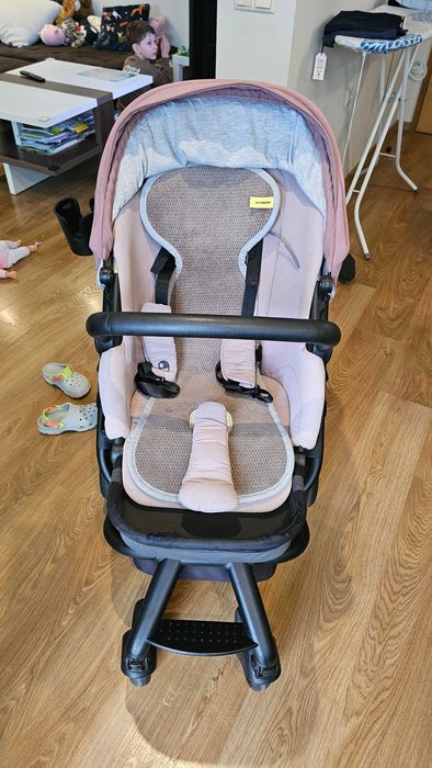 Детска количка Easy Walker Harvey 2, цв. Desert Pink, 2 в 1, аксесоари