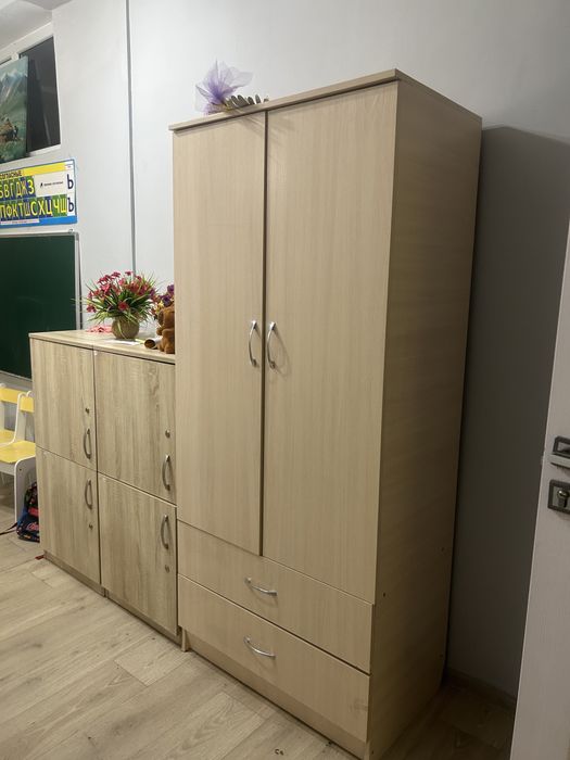 Шкаф зета дуб санома