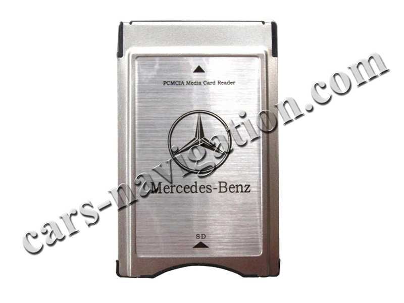 ОРИГИНАЛЕН Мерцедес адаптер четец за СД карта Mercedes PCMCIA SD карти