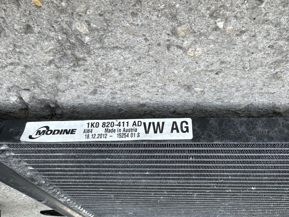 Перка с дифузьор,Воден рад.,Радиатор А/С,Кулер за Шкода Йети 1.6tdi