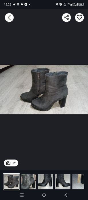 Продам осенние сапоги