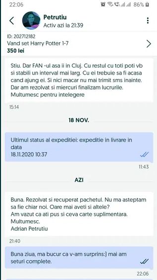 Vand pachet Robert Kiyosaki