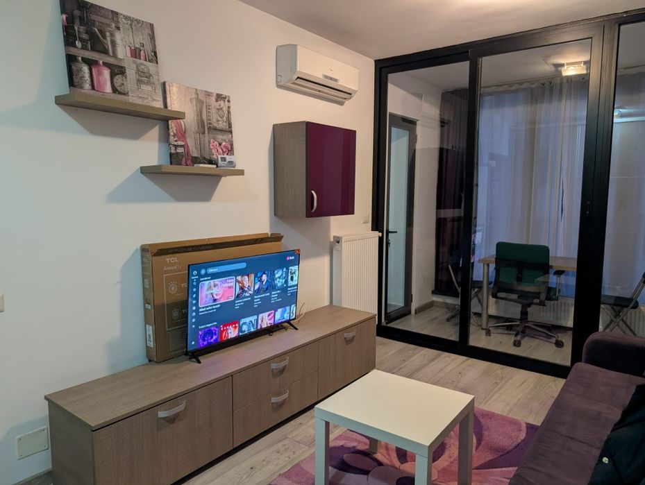 Garsoniera Transparent Residence 3 Auchan Militari metrou Păcii opțional loc parcare