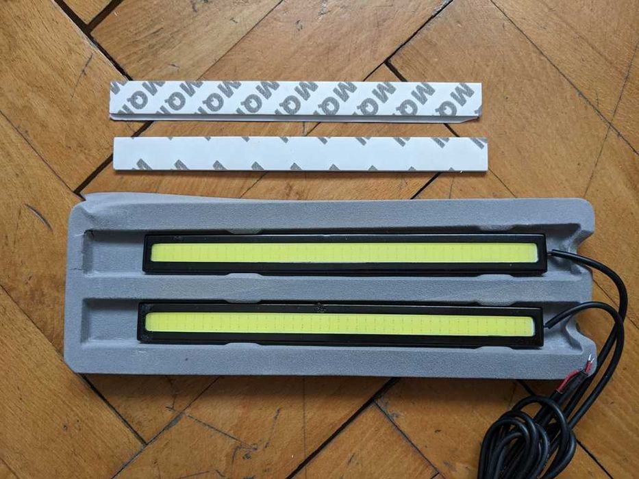 Set 2 Led-uri leduri DRL lumina zi ceata 12v camping auto economic NOI