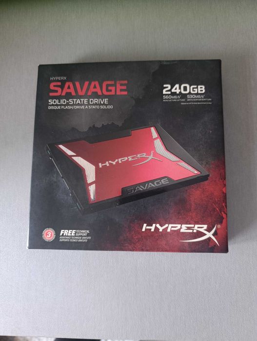 Ssd диск Kingston Savage, 240gb