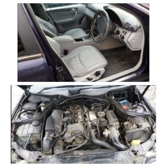 Piston cu biela  mercedes c class 2.2 c220 cdi w203