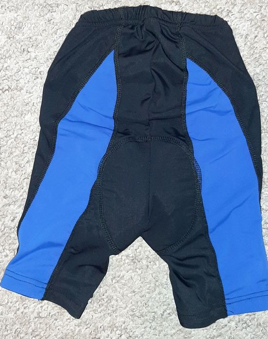 Sort ciclism albastru cu negru elastic Volrab marimea 38