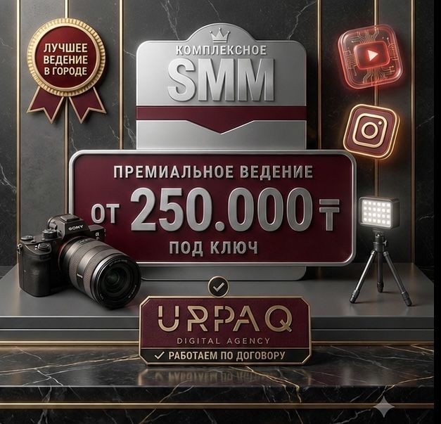 Комплексное СММ Продвижение | Инстаграм | Реклама | SMM | Таргетолог|