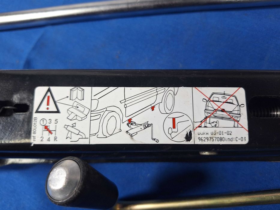 Cric AUTO OEM Peugeot 206 308 - CITROEN NOU