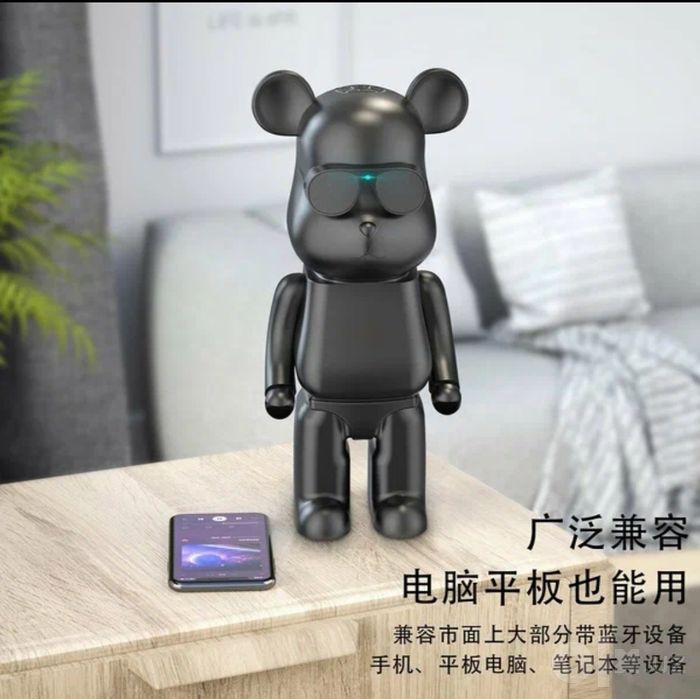 ‼️Беспроводная Bluetooth колонка Медведь в очках B1 speaker.як