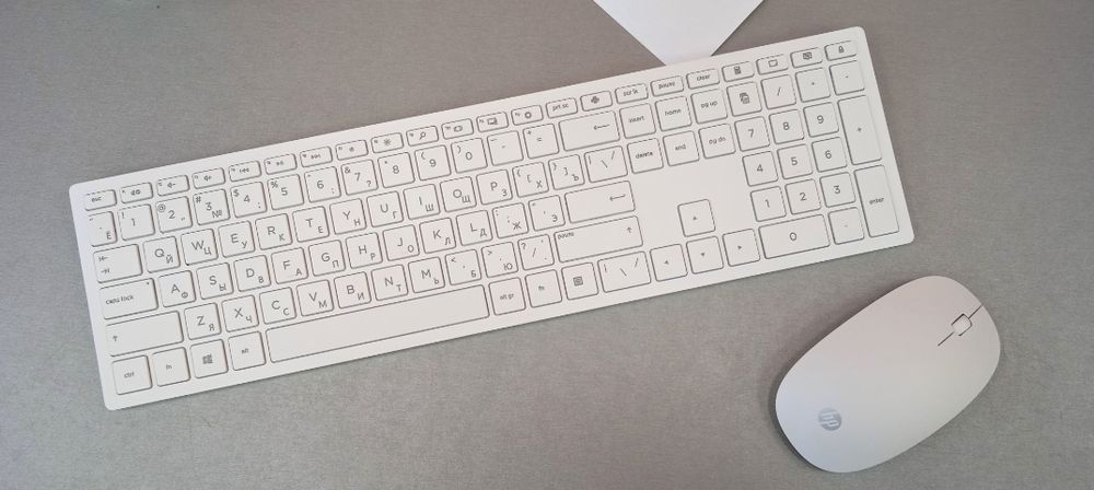 Клавиатура+мышь беспроводная HP Pavilion Wireless 800 Обзор