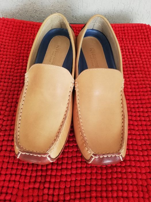 Mocasini piele Superga nr 41 bărbati