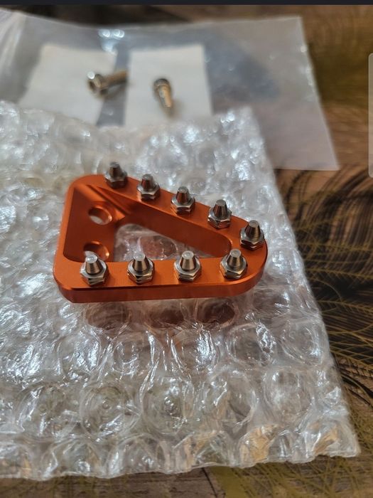 Vârf pedala frana KTM  2008-16/2017-24. Manete rabatabile. Schimbator