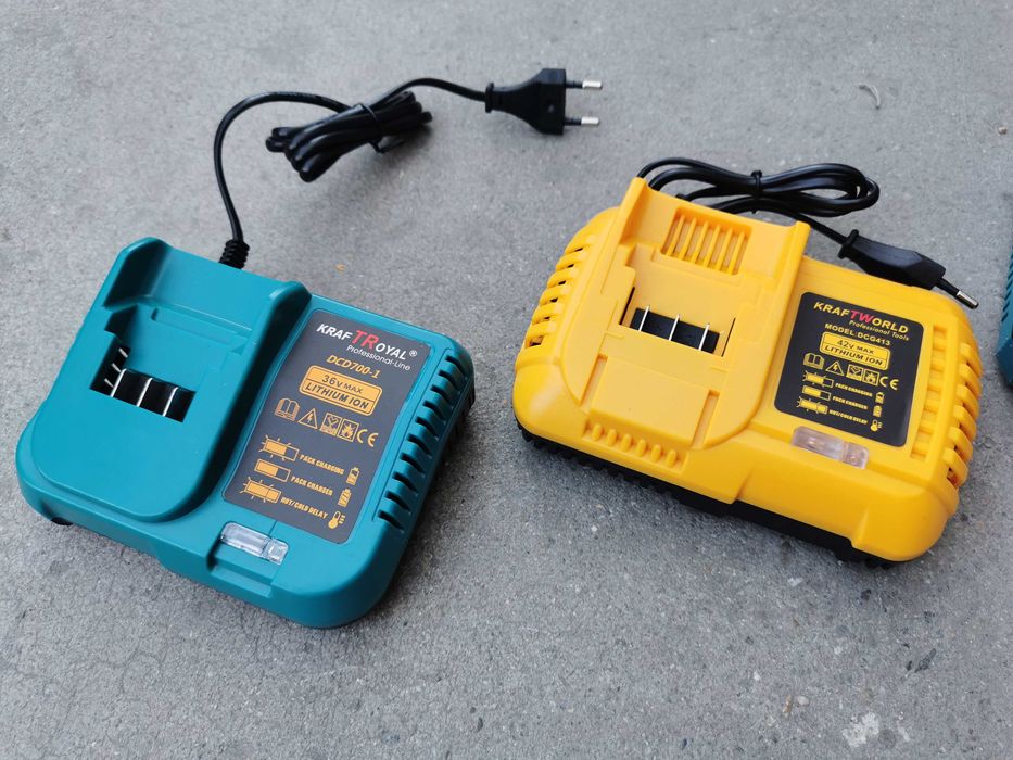 Акумулаторна батерия и зарядно за винтоверт гайковерт флекс резачка и