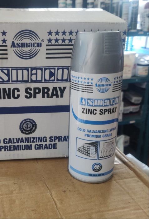Цинк спрей. Антикоррозийное покрытые для металлов. Есть фасовка 20кг