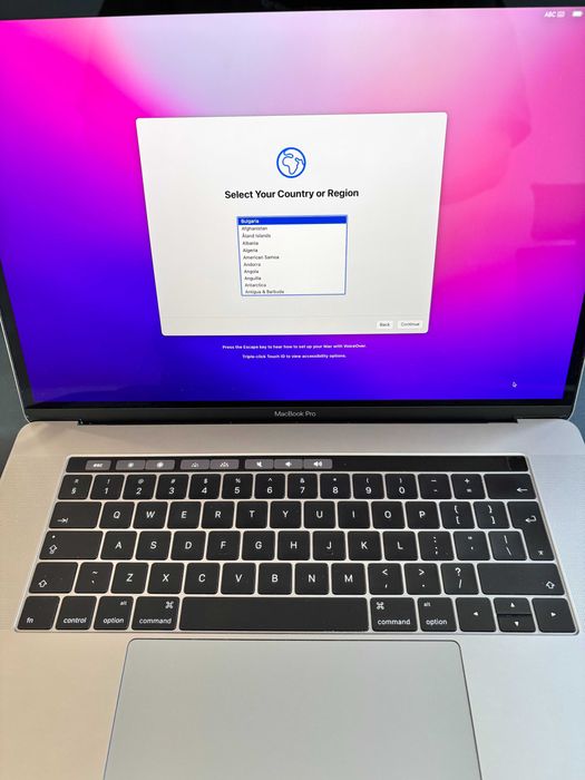 MacBook Pro 15 2017 A1707 Touch Bar