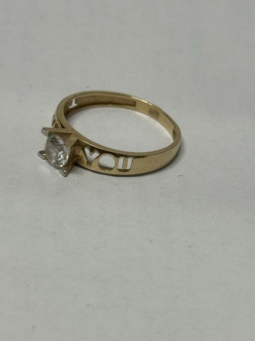 златен дамски пръстен 1.65гр 14к 585