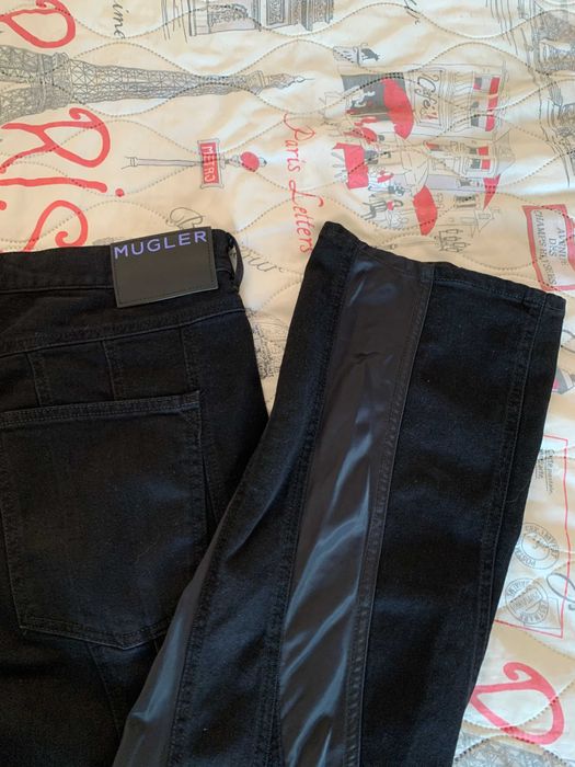 Mugler H&M Spiral-Panel Jeans (Mens)