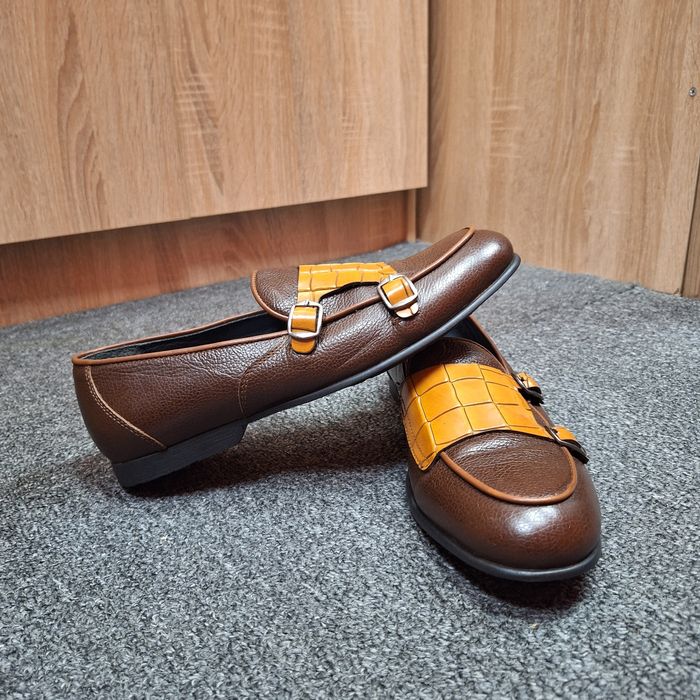 Лоферы кожаные ( Россия)