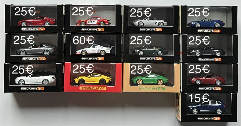 1/64 Minichamps - Porsche