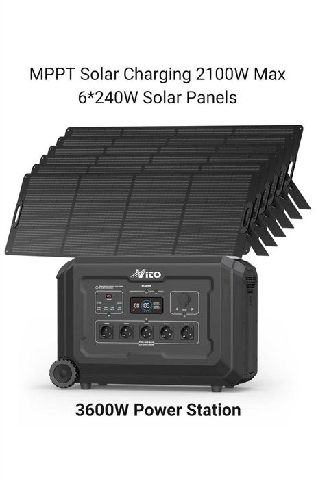 3600W Генератор за ток без гориво VITO S3 Power Station