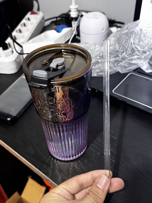 Стеклянная кружка 600мл