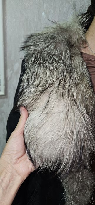 Продам дубленку натур чернобурка