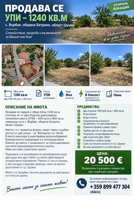 Парцел за продажба