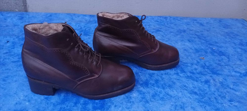 Fox Medana | ghete din piele imblanite dama | mar. 38 | 24 cm