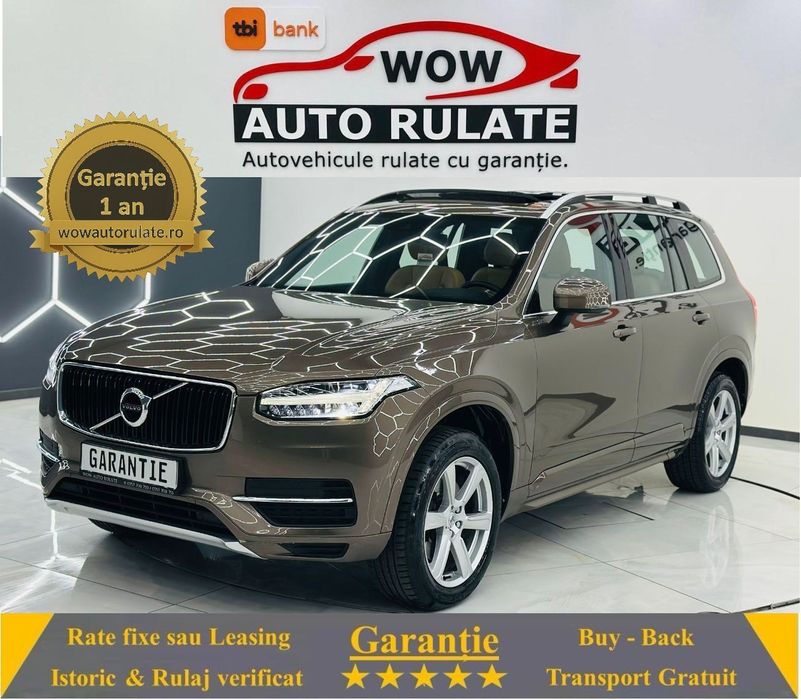 Volvo XC 90 2018 2.0D E6 4x4 Garantie 12 Luni Rate Avans 0 Doar Cu Buletinul